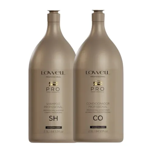 Kit Lowell Lavatório Shampoo 2,5L + Condicionador 2,5L