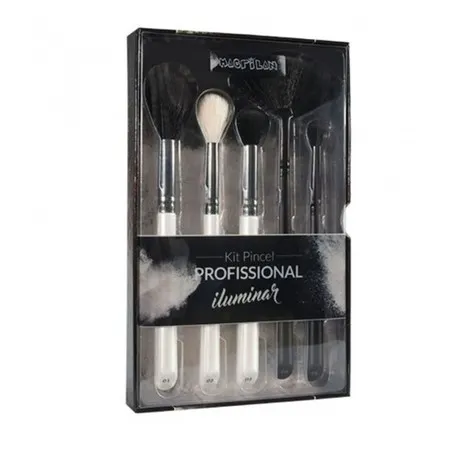 KIT PROFISSIONAL ILUMINAR COM 5 PINCEIS