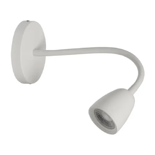 Arandela Led Abs Branco 4w 3000k Focus