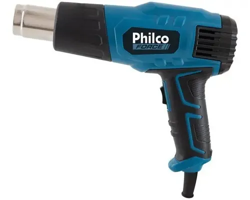 Soprador Térmico Philco Force Pst01 Azul 4 Ponteiras