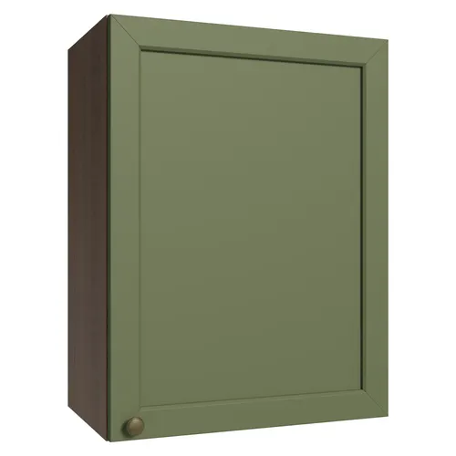 Armário Aéreo 50cm 1 Porta Rustic/Verde Vik Madesa