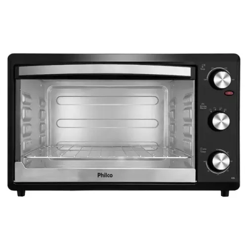 Forno Elétrico Philco PFE44P Dupla Resistência 44L com Timer 60 Minutos 110v