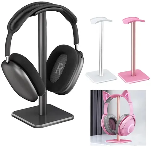 Suporte para Fones de Ouvido, Rack de Plástico para Montagem, Hanger Flexível para Fones Gamer, Organizador de Exibição para Airpod Max