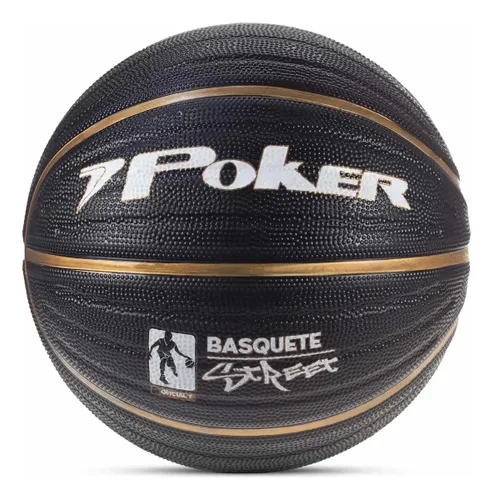 Bola de Basquete Poker Street N°7 Pt/dou