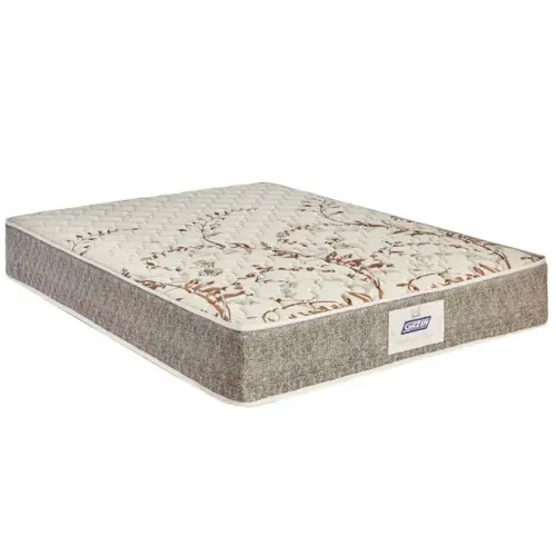 Colchão Casal Gazin Bellagio Plus Molas Bonnel 22x138x188cm Natural Marrom