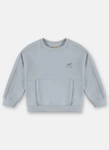 Blusão Infantil Masculino em Moletom Linho (Azul) Up Baby