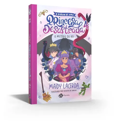 O diário de uma princesa desastrada 4 - Lacerda, Maidy - Editora Planeta - Capa Mole