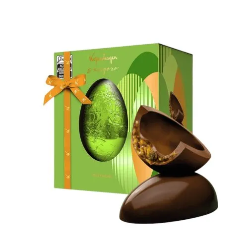 Ovo de Páscoa Exagero Pistache Caramelizado 370G