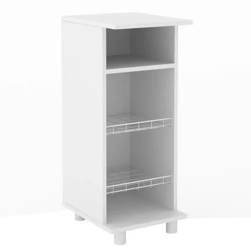 Balcão para Água Tecnomobili BF3206 com Fruteira 76,5x31,5x38,5cm