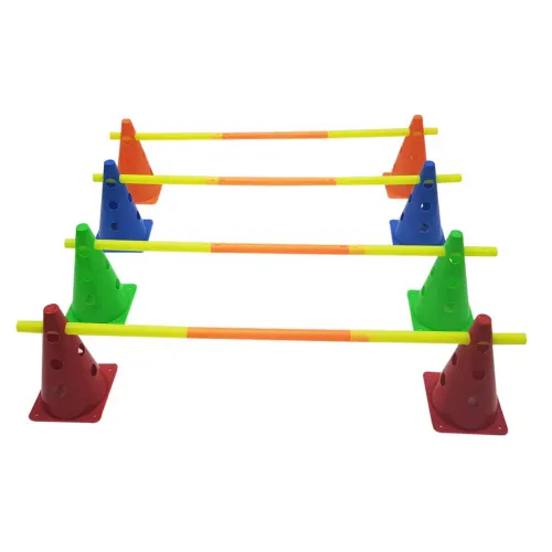 Kit Barreiras 8 Cones e 4 Bastões