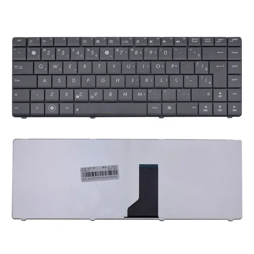 Teclado para Notebook Asus Part Number N43SM PK130J06A25 ABNT2 Preto