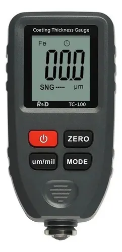 Medidor de Espessura de Tinta Automotiva Caneta Teste Tc-100 Cor Preto Rd
