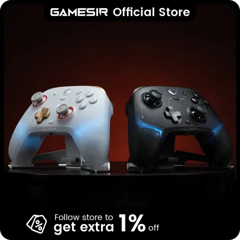 Controlador sem fio GameSir Cyclone 2 para Nintendo Switch 2 / iPhone / Android, gamepad Bluetooth com gatilhos de efeito Hall