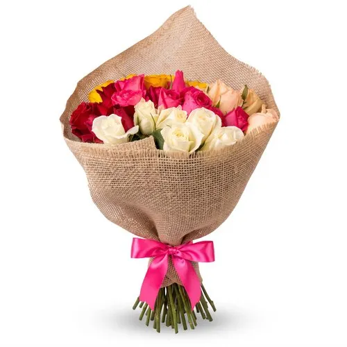 Buquê Luxuoso Mix de Rosas