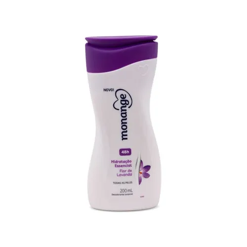 Hidratante Desodorante Monange Hidratação Nutritiva Flor de Lavanda 20