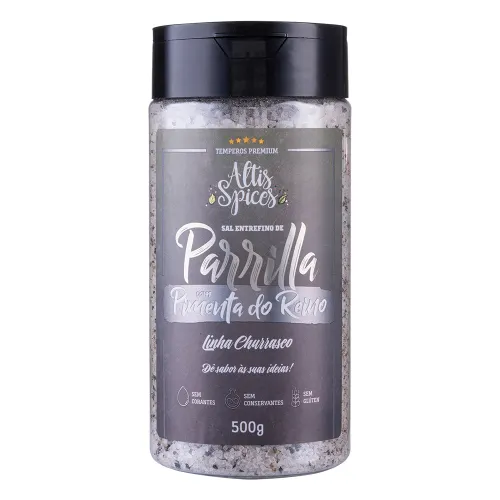 Sal de Parrilla com Pimenta do Reino Altis Spices 500g – Pote