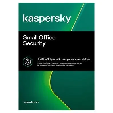 Kaspersky Small Office Security 25 usuários 50 dispositivos + 3 Server - 1 ano, Digital para Download - KL4541KDPFS