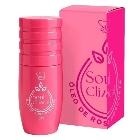 Óleo de Rosa Mosqueta Soul 10ml Facial Hidratante Cuidados com a Pele