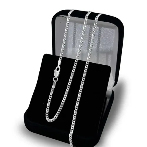 Corrente de Prata 925 Masculina Legítima Italiana Maciça Cordão Fino Grumet Escama Correntinha Escamada Colar 1x1 60cm Fina Fininha