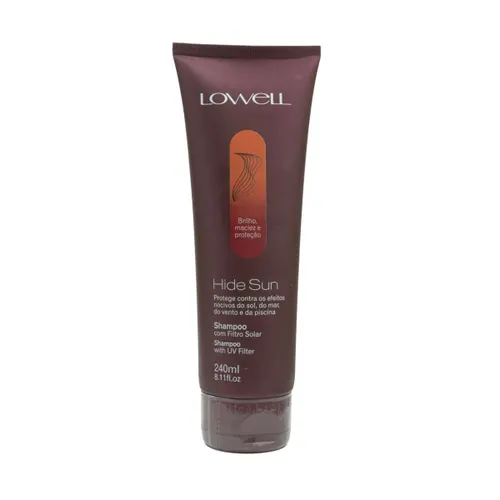 Shampoo Lowell Hide Sun com Filtro Solar 240 ml