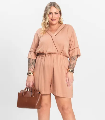 Macaquinho Feminino Plus Size Secret Glam - Moda Feminina e Masculina, Itens para Casa e Mais l Rovitex