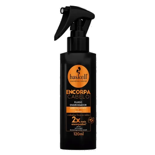 Fluido Finalizador Encorpa Cabelo Haskell 120ml