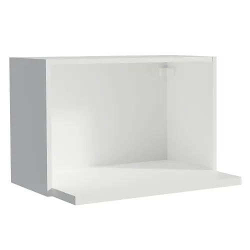 Armário Aéreo 60 cm Nicho para Microondas e Forno Elétrico Branco Madesa