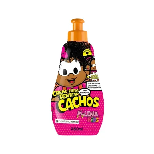 Creme de Pentear Cia da Natureza Milena Kids para Cabelo Cacheado 250 ml