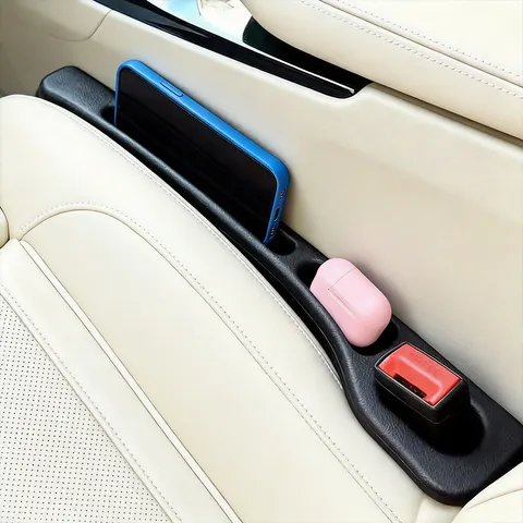 HOMEFISH 2 peças Preenchedores de Espaços entre Assentos de Carro para Vários Modelos de Veículos - Acessórios de Acabamento Interno para Frestas de Assentos
