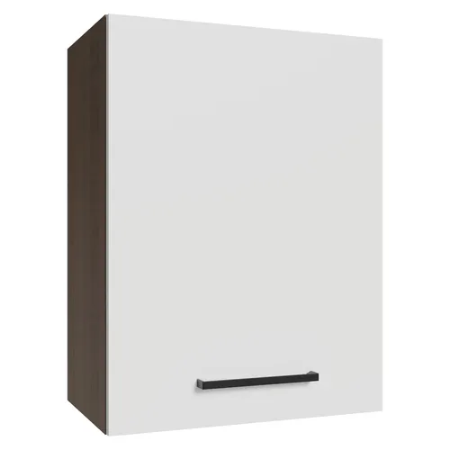 Armário Aéreo 50cm 1 Porta Rustic/Branco Agata Madesa