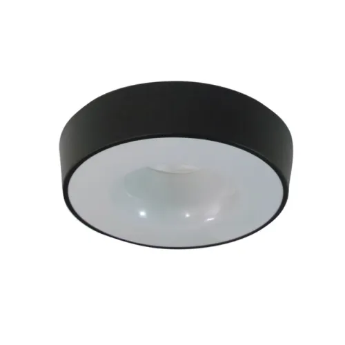 Plafon Sobrepor Alumínio Preto E27 15w Nice