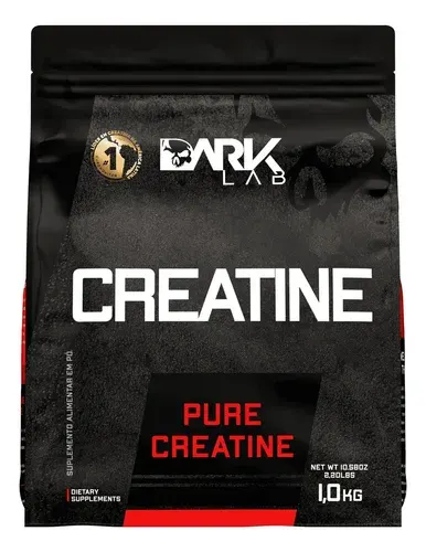 Creatina Dark Lab Premium Pure em pó sem sabor x 1kg