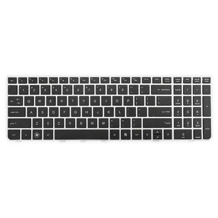 Teclado para Notebook compatível com Hp Probook 4530S Inglês Internacional - US