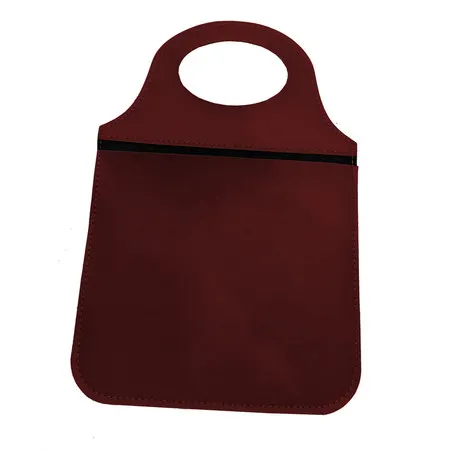 Lixeira Porta Lixo para Carro Elegante Bordô
