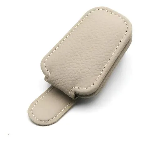 Suporte Porta Óculos para Carro  Organizador Veicular em Couro PU