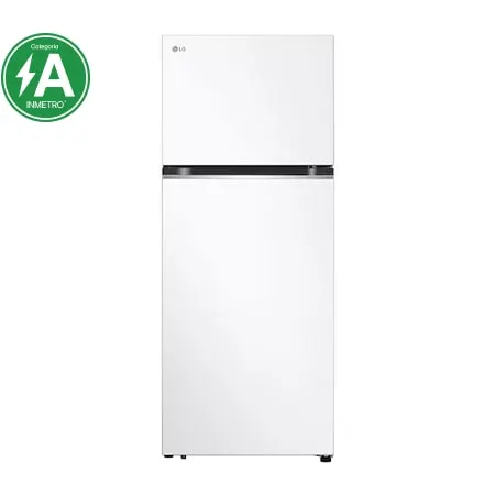 Geladeira Duplex LG 395L Branca com Compressor Smart Inverter e Door Cooling+™ - 127V - GN-B392PQWB