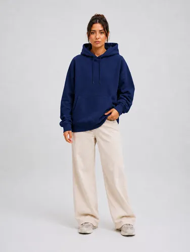 Moletom Feminino Aveloz Canguru Básico Azul Marinho