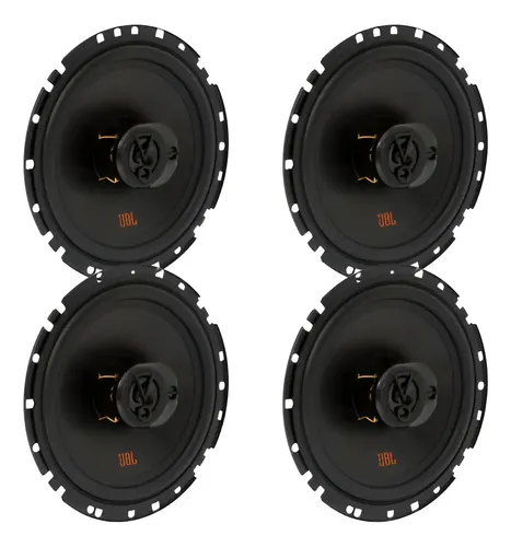 Kit 4 Alto Falantes Ford Ecosport Jbl 6 Polegadas 55w Rms Cor Preto
