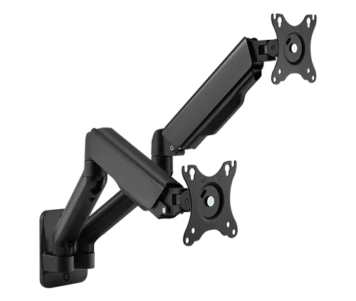 Suporte de Parede para 2 Monitores PCYES 17-32 Mola Mecânica PLMSM05A