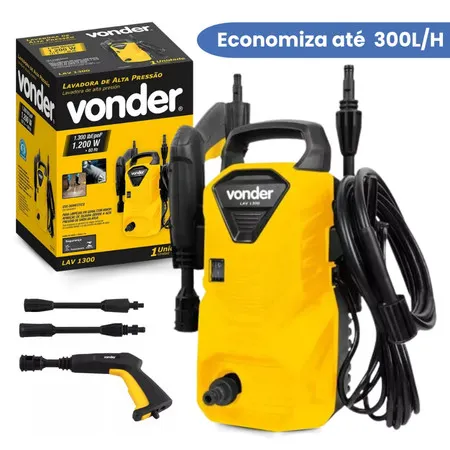 Lavadora de Alta Pressão Lav1300 Libras Vonder 1.300lbf