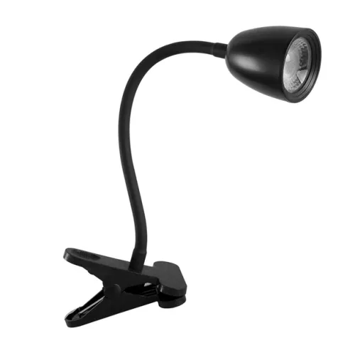 Luminária de Mesa Led Abs com Garra 4w 3000k Focus - PRETO