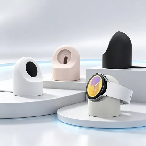 Suporte de Carregamento de Relógio de Silicone Mais Vendido de 2026, Ornamento de Mesa e Organizador para Relógios 8, 7, 6 de 40/44/47mm