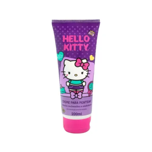 Creme de Pentear Cia da Natureza Hello Kitty Cabelos Cacheados 200 ml