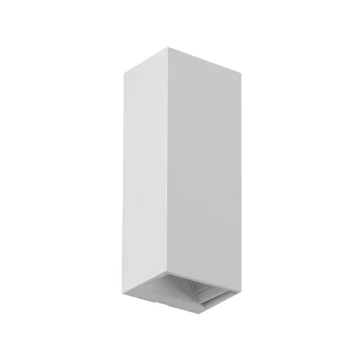 Arandela Led Abs 5w 3000k Ip65 0 A 60° Block - BRANCO