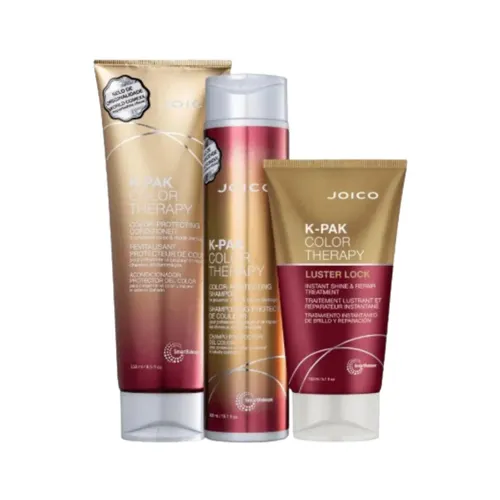 Kit Joico K-PAK Color Therapy Smart Release Shampoo + Condicionador 250 ml + Máscara 150 ml