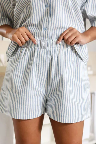 Short Samba Canção Unissex Listrado Mykonos