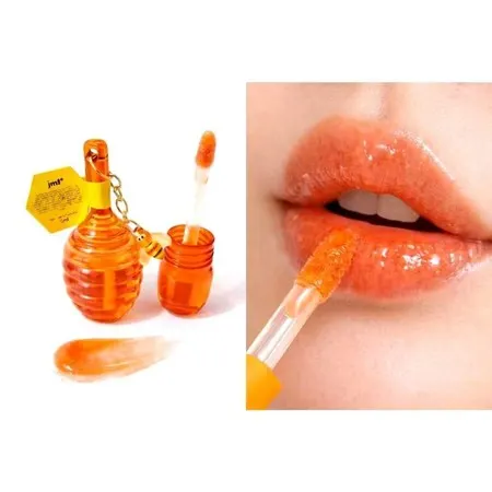 Gloss Honey Abelhinha Brilho Intenso para os Lábios