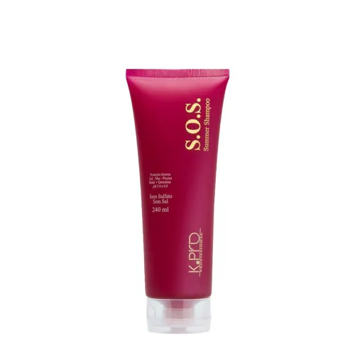 Shampoo S.O.S. Summer sem Sulfato K.Pro Profissional 240ml