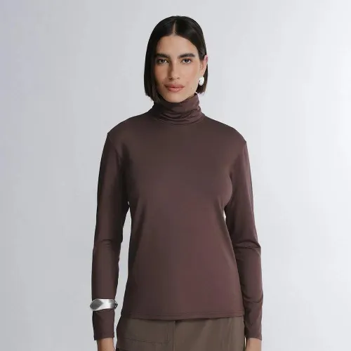 Tech T-Shirt Gola Alta Manga Longa Feminina - XGG