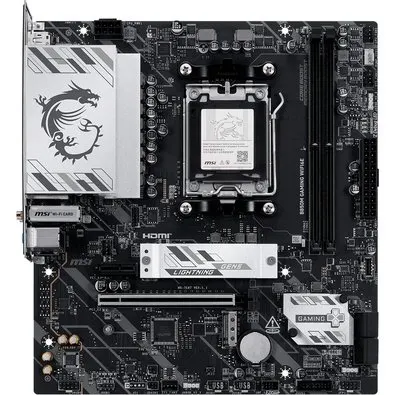 Placa-Mãe MSI B850M Gaming WiFi 6E, AMD AM5, mATX, DDR5 - B850MGWIFI6E